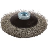 Kegelbürste WKS Stahl gewellt